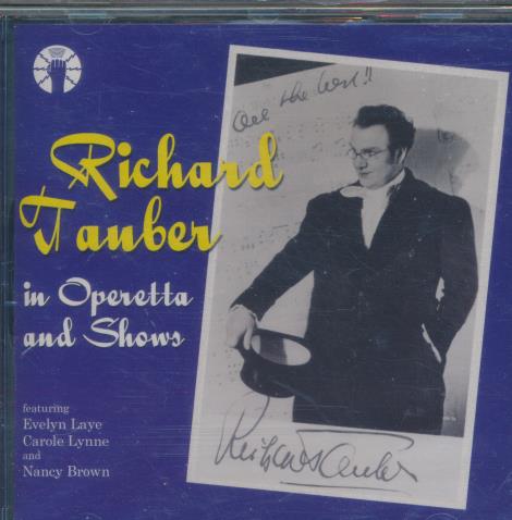 Richard Tauber: In Operetta And Shows