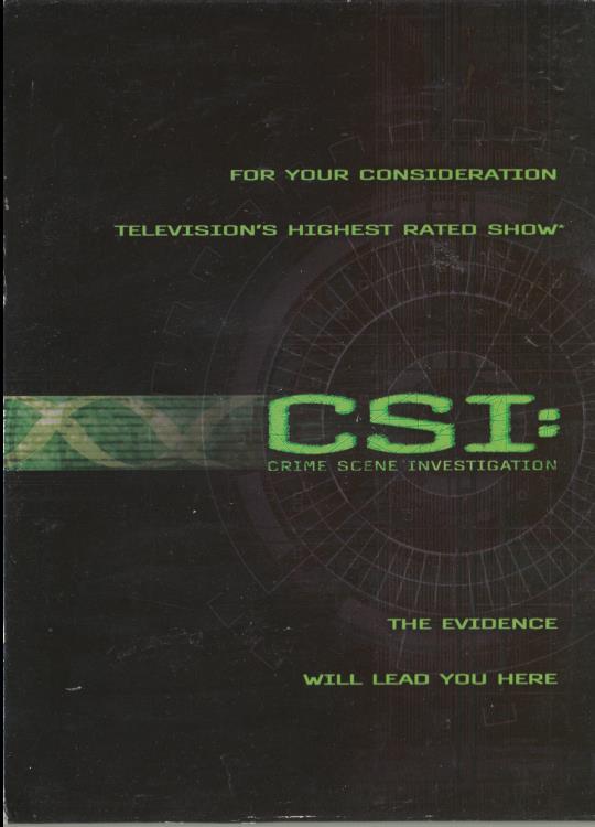 CSI: Crime Scene Investigation FYC 2 Episodes