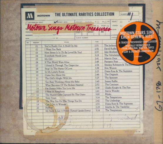 Motown Sings Motown Treasures w/ Hype Sticker
