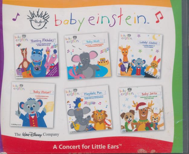 Baby Einstein: Music CD 6-Pack 6 Disc Set