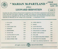 Marian McPartland: Plays Leonard Bernstein