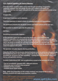 O.D.: Optical Delusion By Aaron Paterson