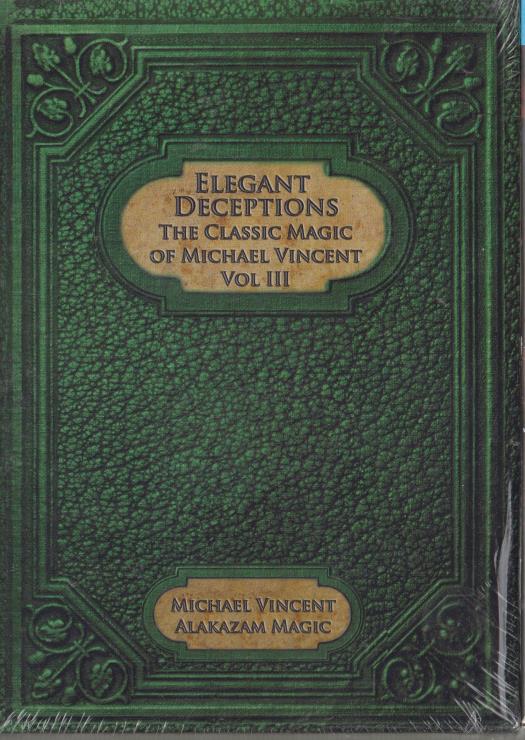 Elegant Deceptions: The Classic Magic Of Michael Vincent Vol. 3 3-Disc Set