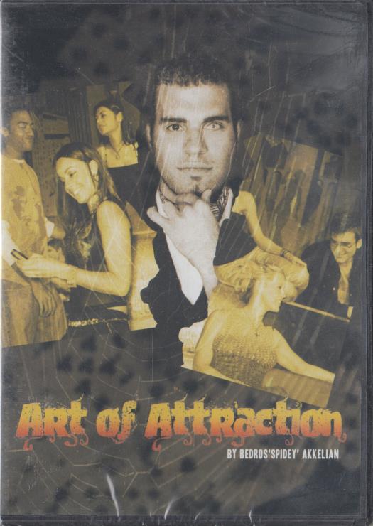 Art Of Attraction By Bedros Spidey Akkelian 2-Disc Set
