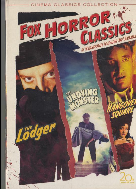 Fox Horror Classics: The Lodger / Hangover Square / The Undying Monster 3-Disc Set