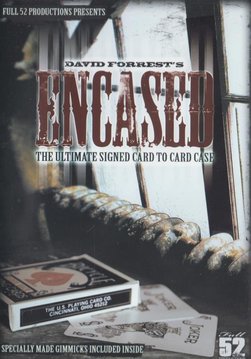 David Forrest's Encased: The Ultimate Signed Card To Card Case w/ Magnets