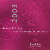 Berklee College Of Music: 2003 Studio Production Projects