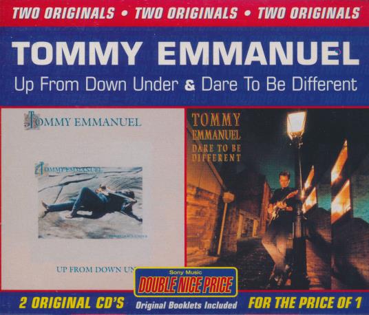 Tommy Emmanuel: Up From Down Under & Dare To Be Different 2-Disc Set