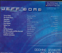 Jeff Bomb: Summons To Greatness Promo w/ Back Artwork