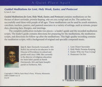 Guided Meditations For Lent, Holy Week, Easter, And Pentecost