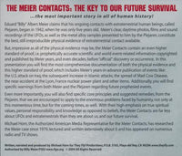 The Meier Contacts: The Key To Our Future Survival