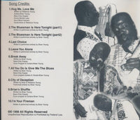 Brian Young: The Bluesman Is Here Tonight! Signed