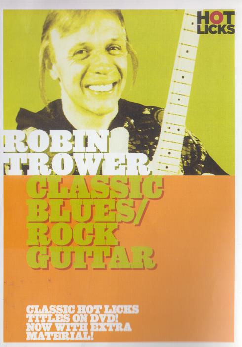 Robin Trower: Classic Blues/Rock Guitar w/ Booklet