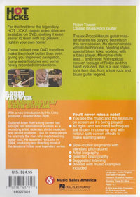 Robin Trower: Classic Blues/Rock Guitar w/ Booklet