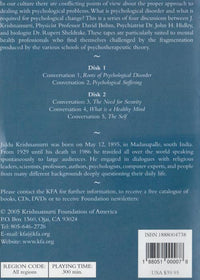The Nature Of The Mind: Ojai, California 1982: Dialogues 1-5 2-Disc Set