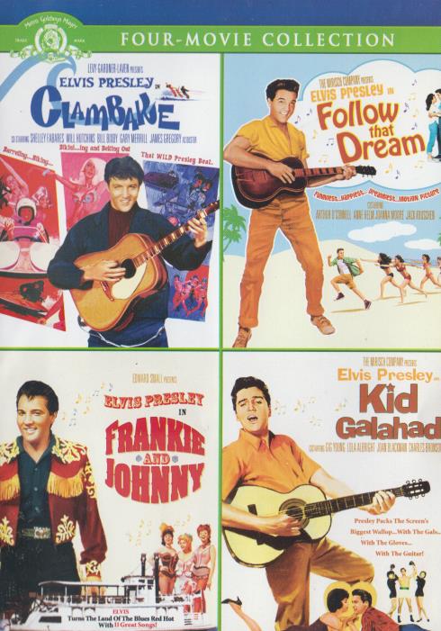 Elvis Presley Four-Movie Collection: Clambake / Follow That Dream / Frankie And Johnny / Kid Galahad 4-Disc Set