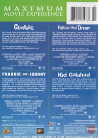 Elvis Presley Four-Movie Collection: Clambake / Follow That Dream / Frankie And Johnny / Kid Galahad 4-Disc Set