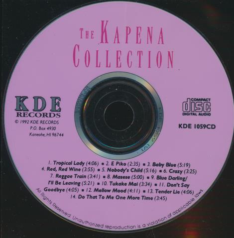 Kapena: The Kapena Collection w/ No Artwork