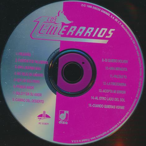 Los Temerarios: 16 Super Exitos Vol. 2 w/ No Artwork