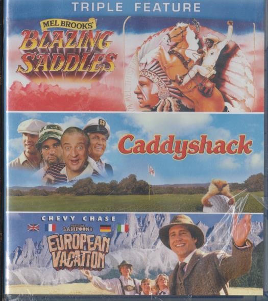 Blazing Saddles / Caddyshack / National Lampoon's European Vacation 3-Disc Set