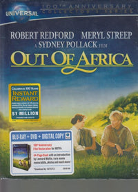 Out Of Africa 100th Anniversary Collector's Series 2-Disc Set w/ Book