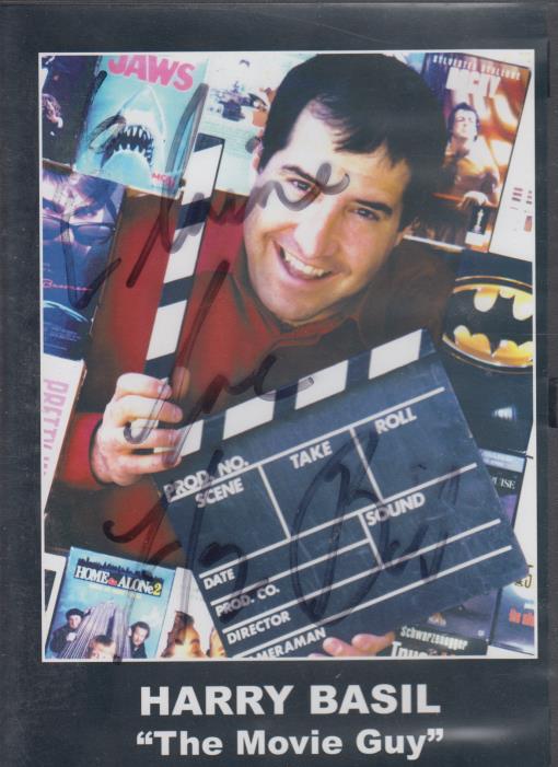 Harry Basil: The Movie Guy Live Signed