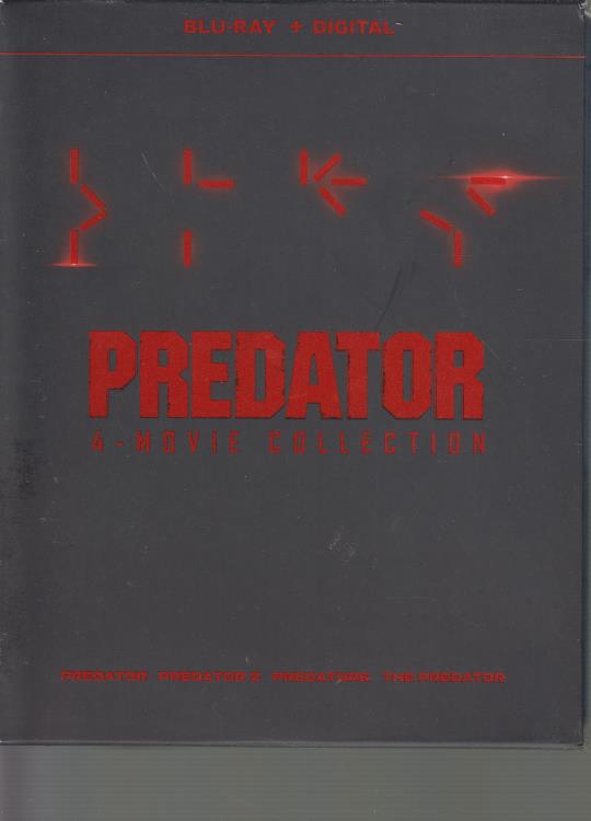 Predator: 4-Movie Collection 4-Disc Set