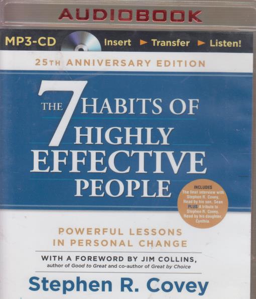 The 7 Habits Of Highly Effective People 25th Anniversary Unabridged MP3