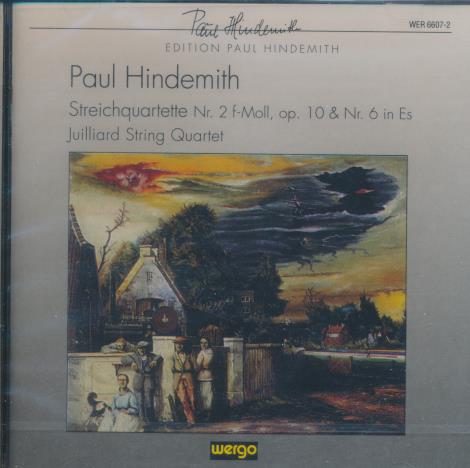 Paul Hindemith: Streichquartett Nr. 2 F-Moll, Op. 10 & Nr. 6 In Es