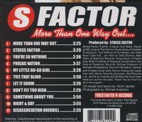 Stress Factor: More Than One Way Out...