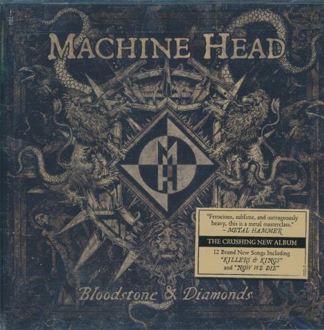 Machine Head: Bloodstone & Diamonds w/ Hype Sticker