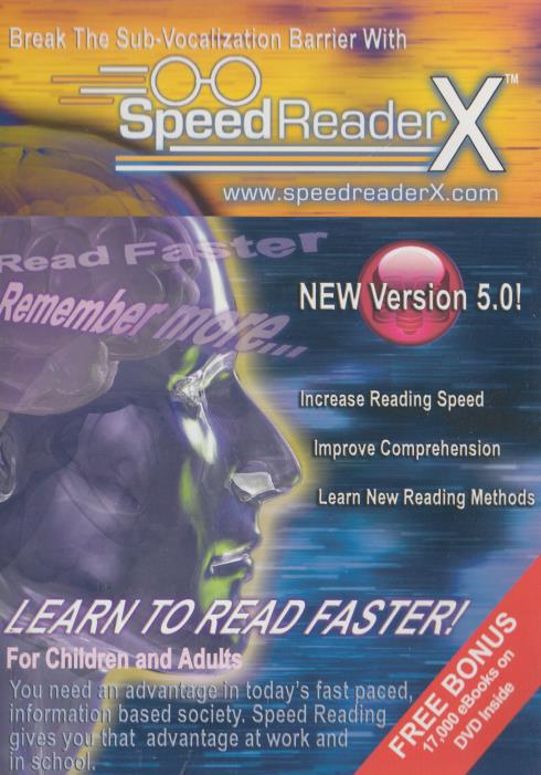 Speed Reader X 5 2-Disc Set