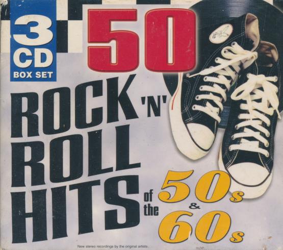50 Rock 'N' Roll Hits Of The 50s & 60s 3-Disc Set