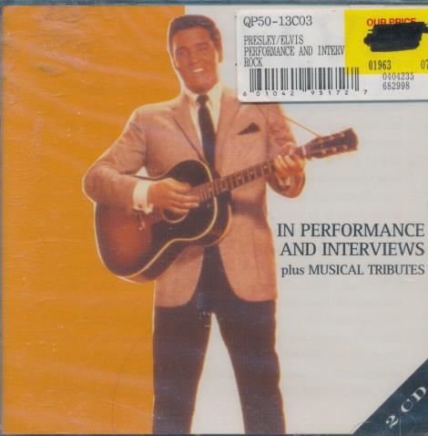 Elvis: A Portrait: In Performance And Interviews Plus Musical Tributes 2-Disc Set - NeverDieMedia