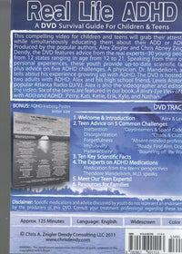 Real Life ADHD: A DVD Survival Guide For Children & Teens