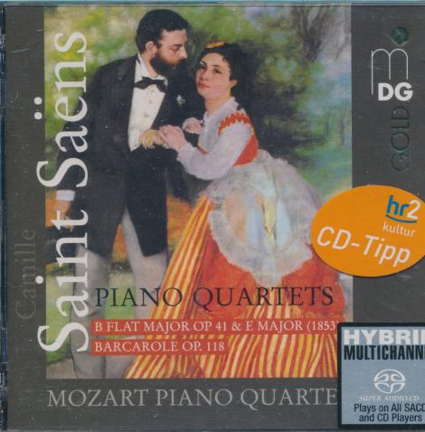 Camille Saint-Saens: Piano Quartets SACD Hybrid