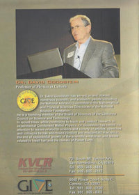 A Conversation With... Dr. David Goodstein