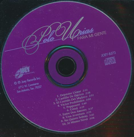 Polo Urias: Para Mi Gente w/ No Artwork