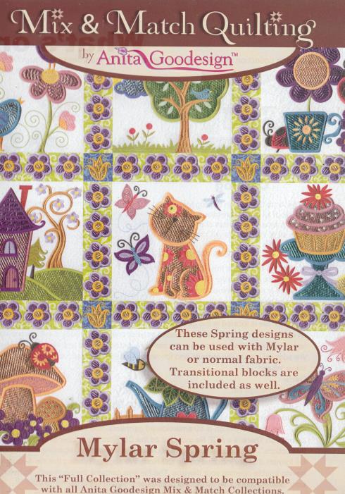Anita Goodesign Mix & Match Quilting: Mylar Spring