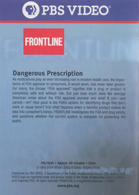 Frontline: Dangerous Prescription