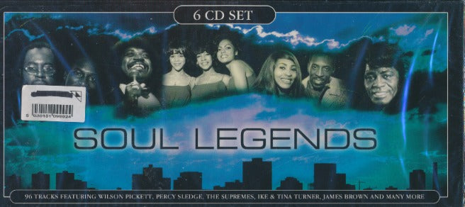 Soul Legends: 96 Tracks 6-Disc Set - NeverDieMedia