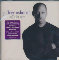 Jeffrey Osborne: That's For Sure w/ Hype Sticker & Drill Hole