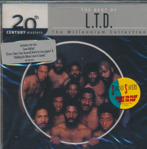 L.T.D.: The Best Of L.T.D.: The Millennium Collection w/ Hype Sticker & Drill Hole