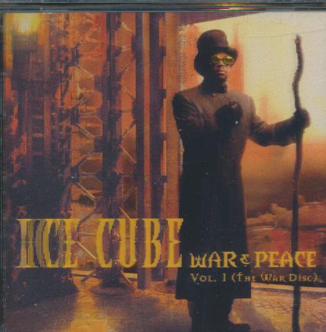 Ice Cube: War & Peace: The War Disc Vol. 1 Clean w/ 3D Lenticular Cover & Saw Mark