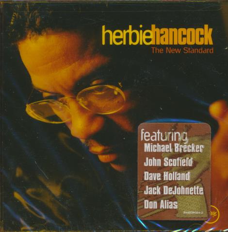 Herbie Hancock: The New Standard w/ Hype Sticker & Drill Hole