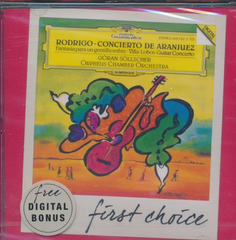 Goran Sollscher / Orpheus Chamber Orchestra: Rodrigo: Concierto De Aranjuez w/ Drill Hole