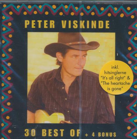 Peter Viskinde: 30 Best Of + 4 Bonus 2-Disc Set w/ Hype Sticker