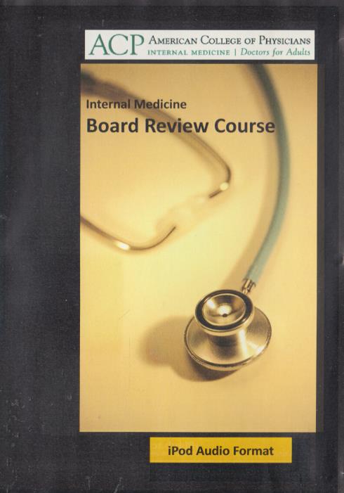 Internal Medicine Board Review Course iPod Audio