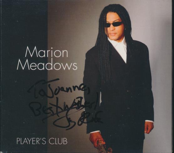 Marion Meadows: Player's Club Signed 2x