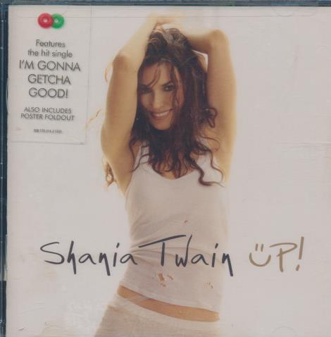 Shania Twain: Up! 2-Disc Set w/ Hype Sticker & Poster Foldout